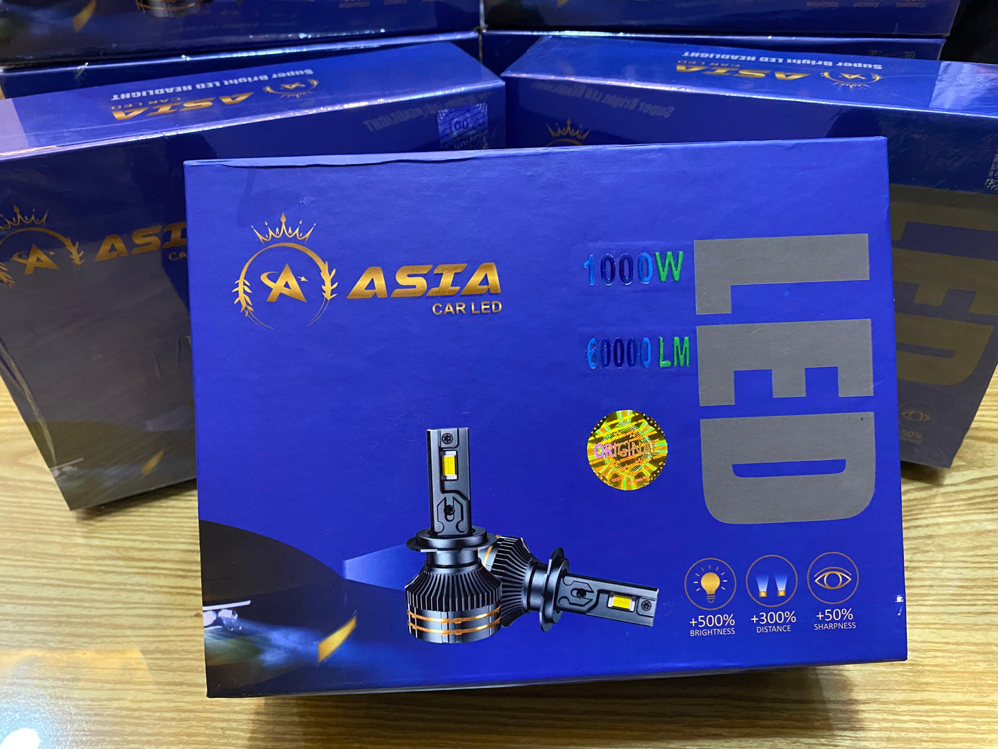 Asia 1000w Car Led Headlights 9005/6 H4 H11 Cutt off Turbo LED Lamps For All Cars 5.0