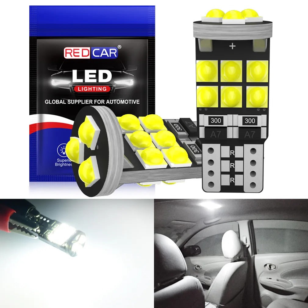 15 SMD T10/15 Parking Lights Reading lamp trunk lights 6000k (2pcs)