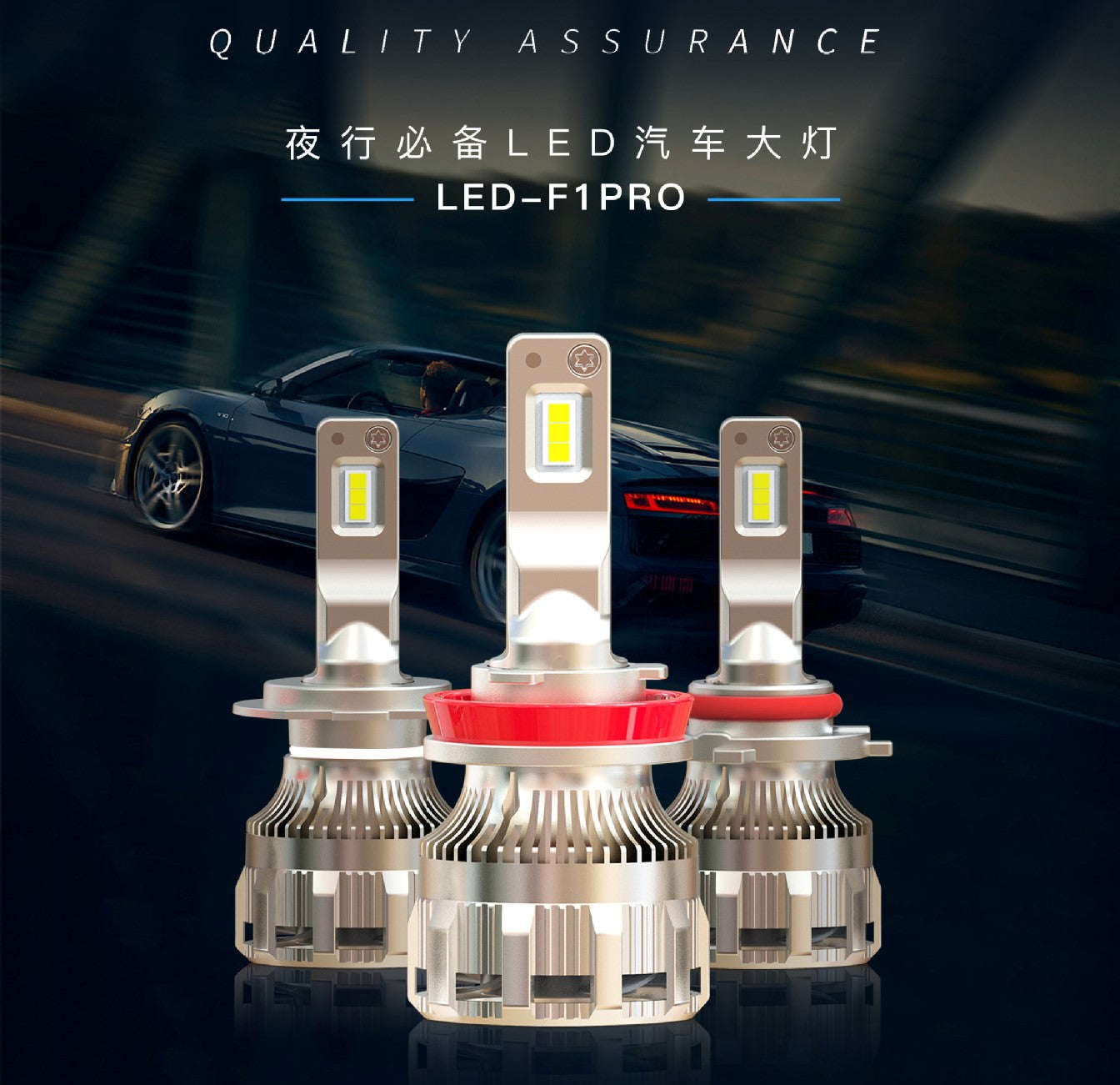 Asia 350w Led Headlights Bulbs For Cars  Cutt off Turbo LED Lamps High Low Beam For All Cars