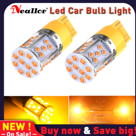 Car LED Indicators Bulbs 35 SMD Indicator Lights Turn Signal Lights T20 1156